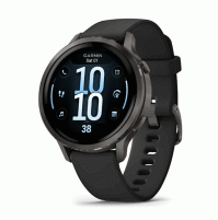 Venu 4 - 41 mm Slate with Black Silicone Band - 010-03013-02 - Garmin